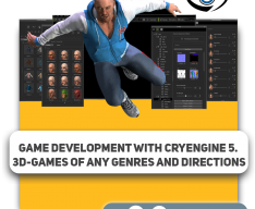 Game development with CryEngine 5. 3D-games of any genres and directions - Школа программирования для детей, компьютерные курсы для школьников, начинающих и подростков - KIBERone г. Dzveli Tbilisi