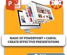 Magic of POWERPOINT + Canva. Create effective presentations - Школа программирования для детей, компьютерные курсы для школьников, начинающих и подростков - KIBERone г. Dzveli Tbilisi