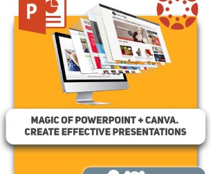 Magic of POWERPOINT + Canva. Create effective presentations - Школа программирования для детей, компьютерные курсы для школьников, начинающих и подростков - KIBERone г. Dzveli Tbilisi